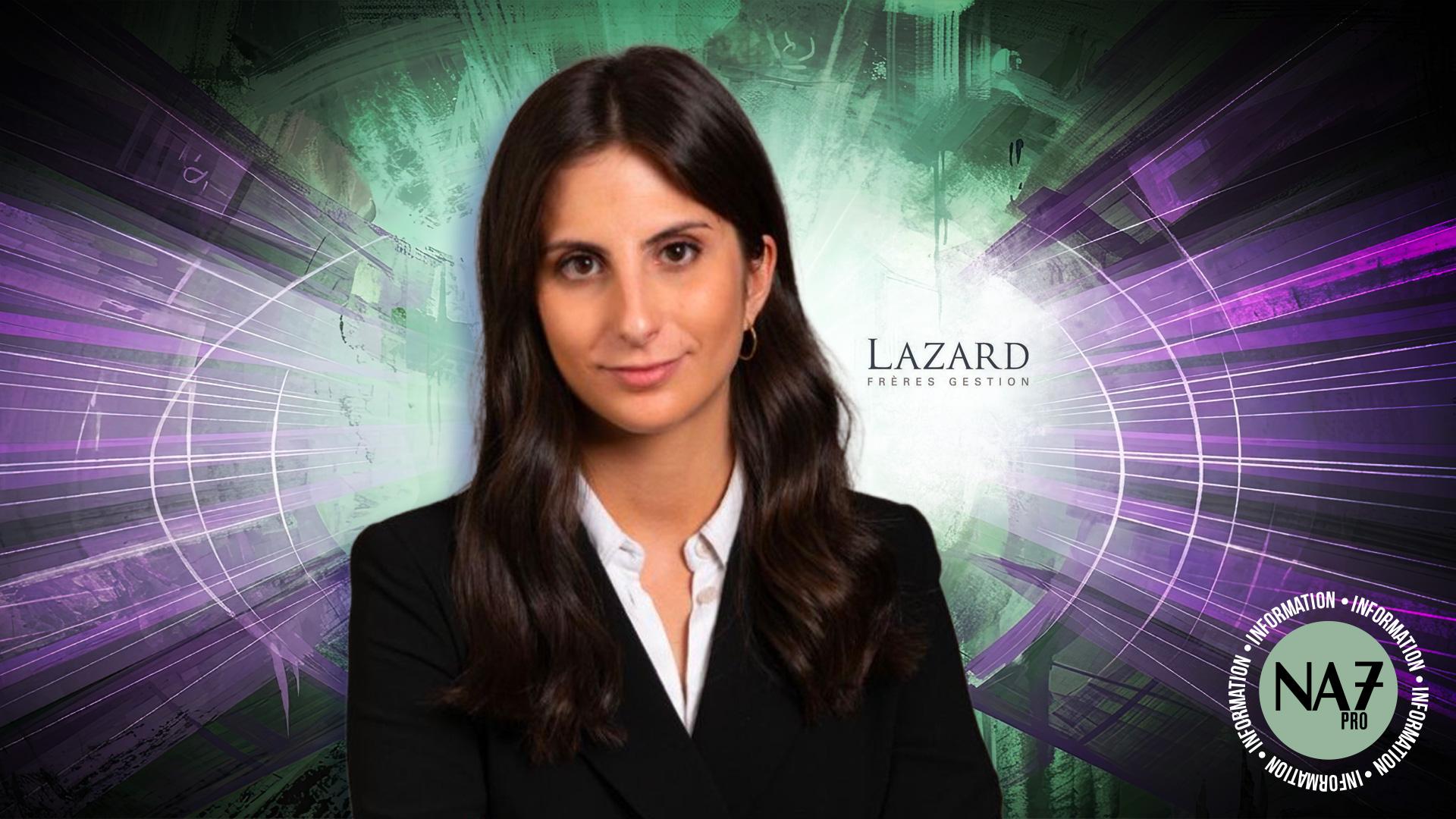 Visuel Lazard Frères Gestion – Marianne Pichaud promue