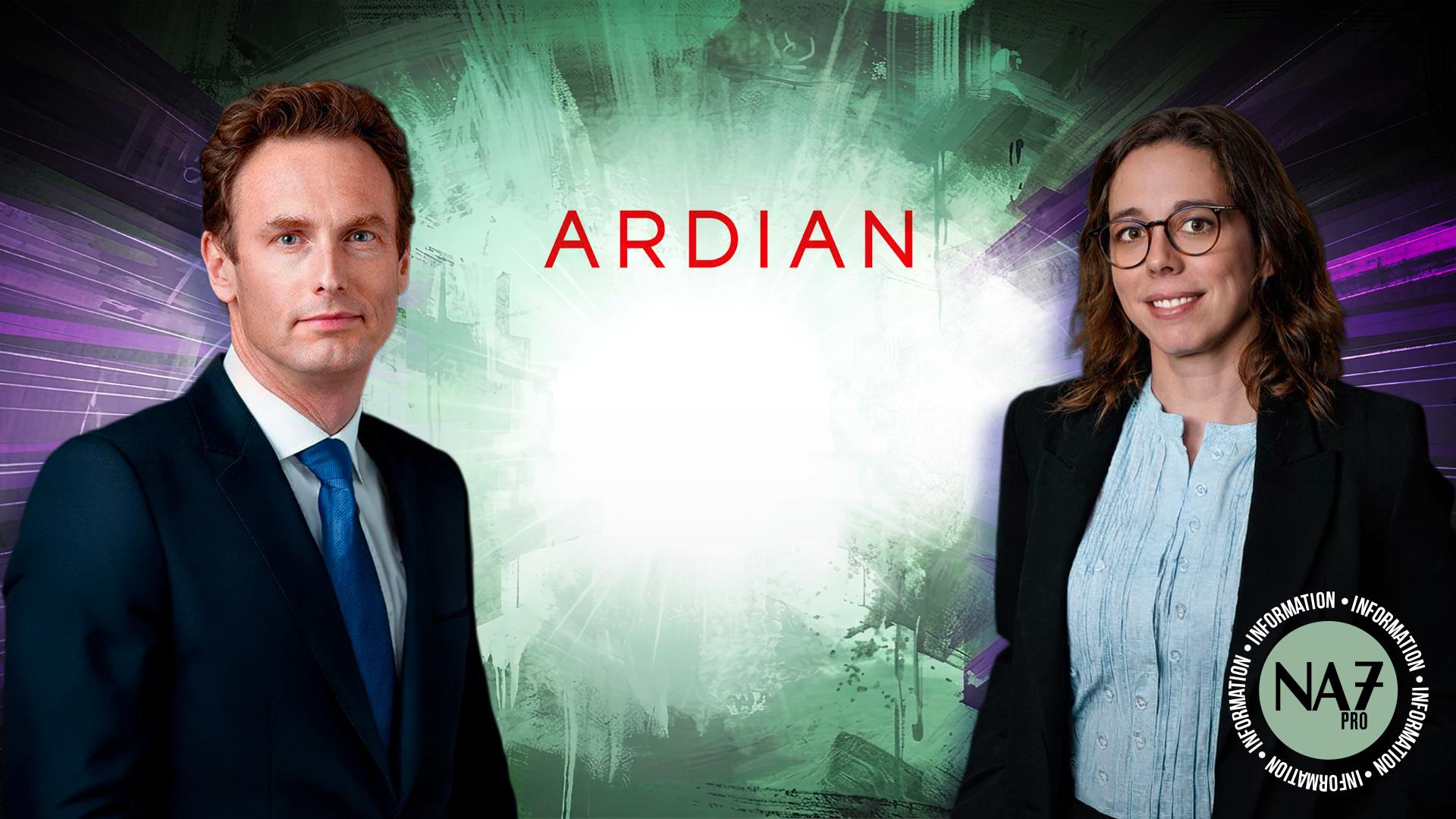 Visuel Ardian – François Jerphagnon et Marion Calcine bientôt promus