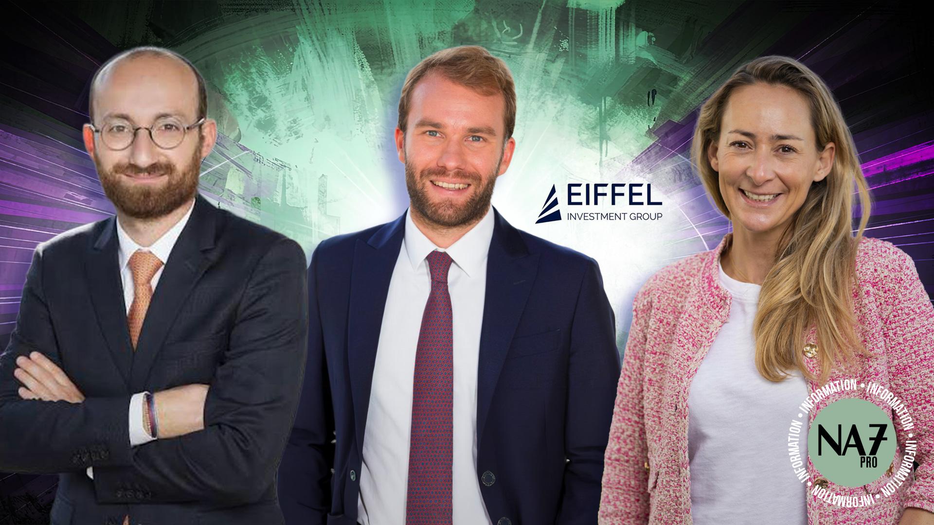Visuel Eiffel IG – Céline André, Roman Londner et Thibault Vanpeene promus