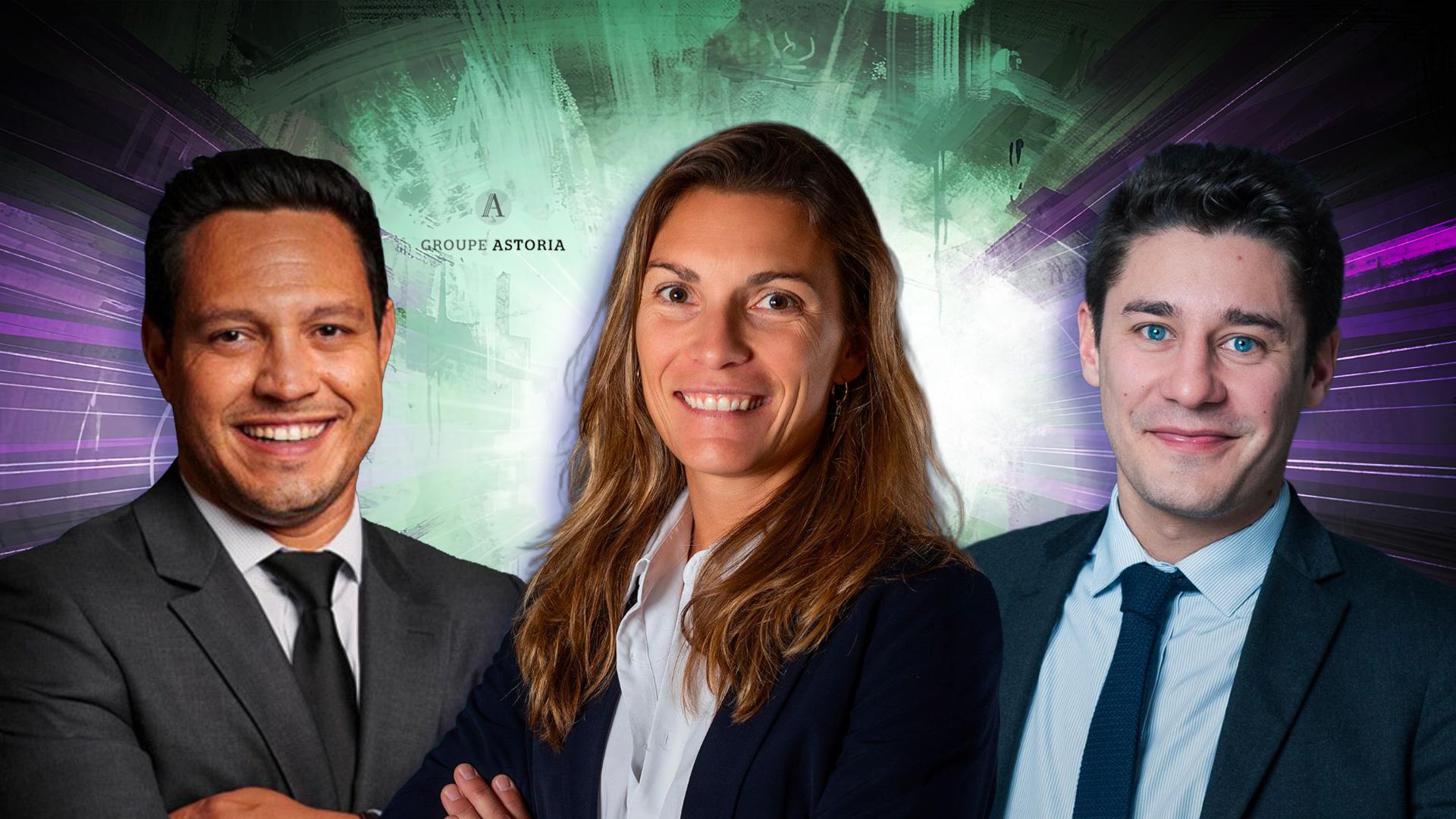 Article Astoria – Aurélie de Béchade, Jovany Mezino et Basile Cicuto montent en grade
