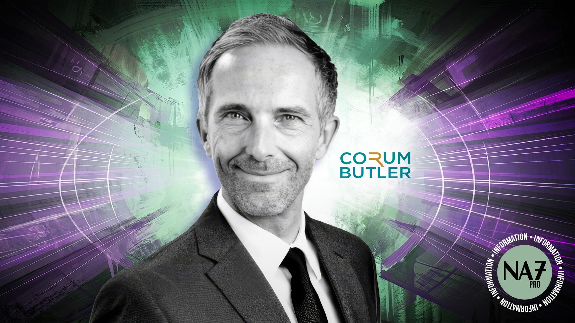 Visuel Corum Butler – Julien Moutier au service
