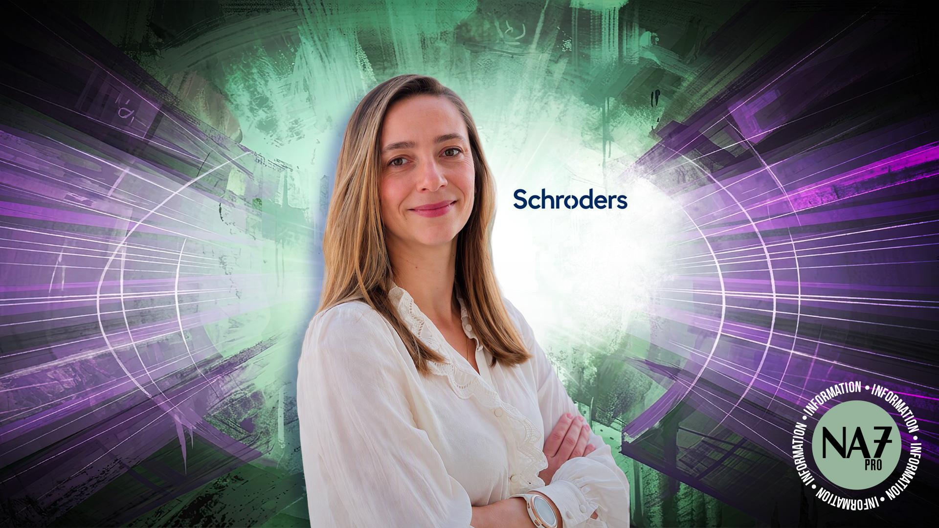 Visuel Schroders - Martha Sèle arrive en renfort