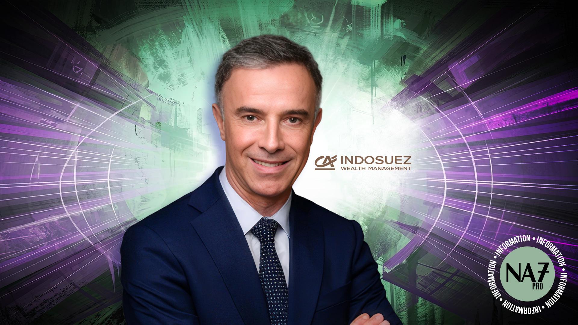 Visuel Indosuez Wealth Management – Stéphane Beauzac prend du galon